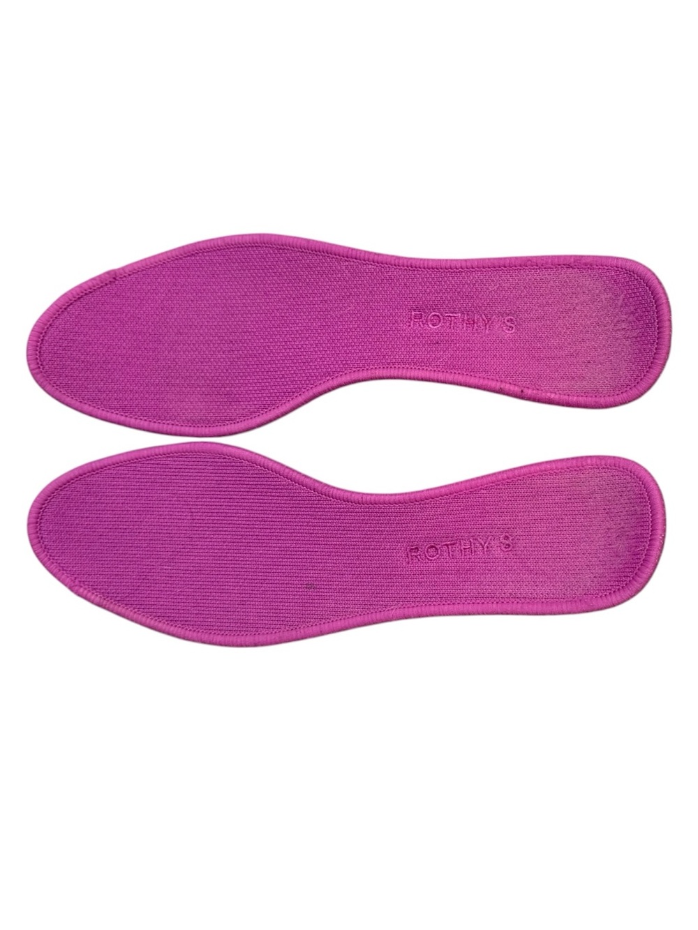Rothy's Limited Edition Lotus Burst Pink and Orange Floral Knit Ballet Flats - Picture 6 of 9